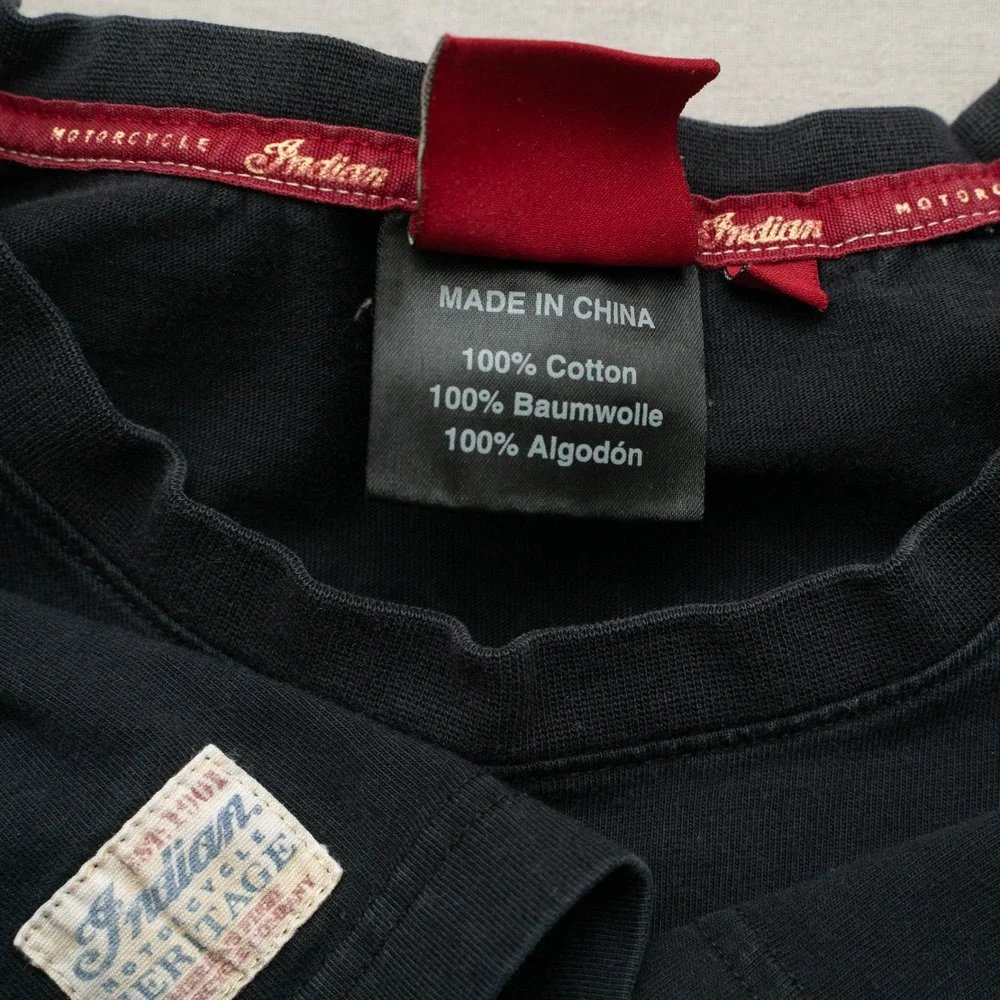 Indian Motorcycle Americas First Land Speed Record 1967 T Shirt Black XL